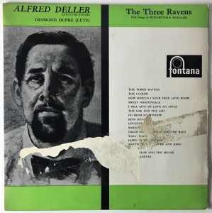 Deller, Dupré - The Three Ravens LP TFL6026 DB
