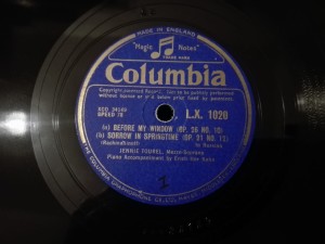 Jennie Tourel - Before My Window... Columbia 12"