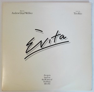 Andrew Lloyd Webber And Tim Rice Evita  2LP MCX503 VG