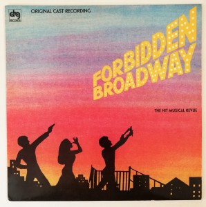 Forbidden Broadway Hit Musical Revue LP SBL12585 EX