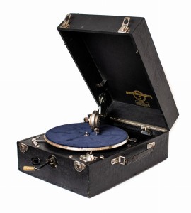 Walizkowy gramofon Columbia 201