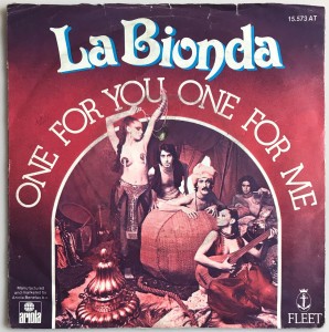 La Bionda One For You, One For Me singiel 15573AT
