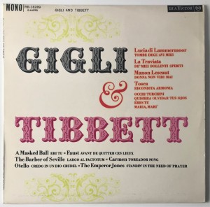 Operatic Recital - Gigli & Tibbett LP RB16289 BDB