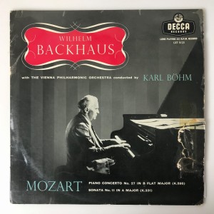 Piano Concerto No 27 In B Flat Major LP LXT5123 DB