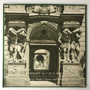 Symphony No 9 In D Minor Op. 125 LP 10" LPM49 DB