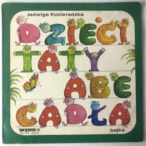 Jadwiga Kozieradzka Dzieci Taty Abecadła LP SXT22 VG+