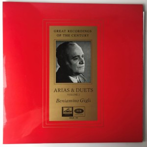 B. Gigli - Arias & Duets Volume 2 LP COLH144 BDB