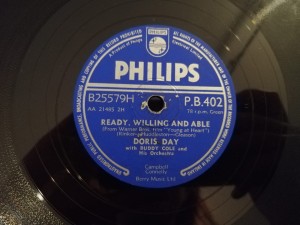 DORIS DAY: READY, WILLING AND ABLE/YOU, MY LOVE PB402 DB