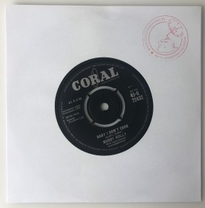 Buddy Holly Baby I Don't Care SP 45Q72432 DB