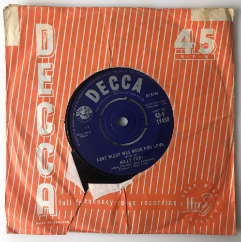 45F11458 Billy Fury Last Night Was Made For Love (2).JPG