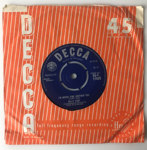 45F11409b Billy Fury I'd Never Find Another You  Sleepless Nights (2).JPG