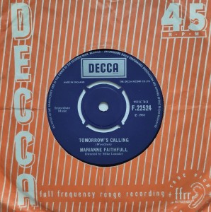 Marianne Faithfull: Tomorrow's Calling F22524