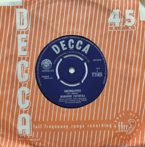 Marianne Faithfull: Greensleeves F11923