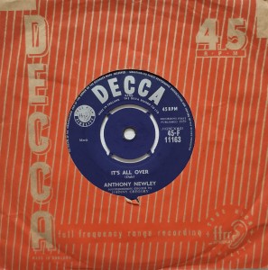 Anthony Newley:  It's All Over F11163