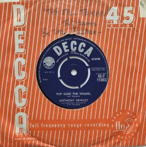 Anthony Newley: Pop Goes The Weasel F11362