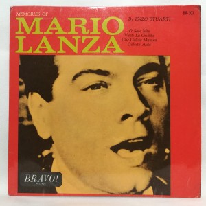 Memories Of Mario Lanza Enzo Stuarti SP BR307 BDB
