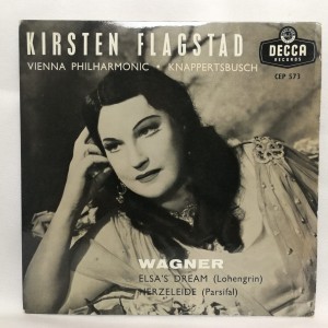 Ich Sah Das Kind / Einsam In Trüben Tagen Kirsten Flagstad SP CEP573 DB