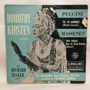 Puccini, Massenet, Dorothy Kirsten, Richard Tucker, The Metropolitan Opera Orchestra And Chorus SP NBE11051 DB