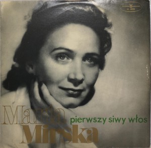 Marta Mirska Pierwszy siwy włos LP XL0833 DB
