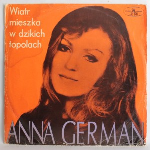 Anna German Wiatr Mieszka W Dzikich Topolach LP SXL0741 BDB