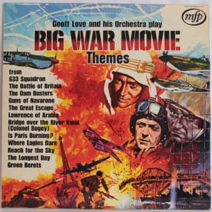 Geoff Love Big War Movie Themes LP MFP5171 DB  