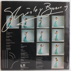 Shirley Bassey Love, Life And Feelings LP UAS29944 G