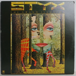 Styx The Grand Illusion LP SP4637 good