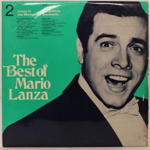 The Best Of Mario Lanza  GBMLS/2 VG