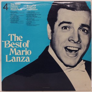Mario Lanza The Best Of Mario Lanza   GBMLS/4 VG  