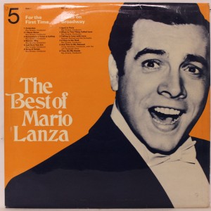 Mario Lanza The Best Of Mario Lanza   GBMLS/5 VG  