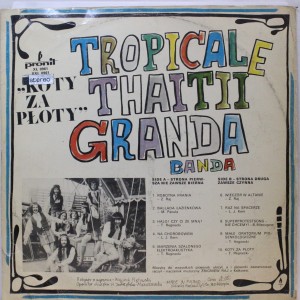 Tropicale Thaitii Granda Banda Koty Za Płoty  LP SXL0961 good 