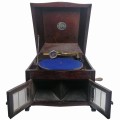 Gramofon biurkowy na korbę PARLOPHONE