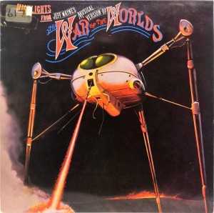Jeff Wayne War of Worlds Highlights LP CBS85337 VG+