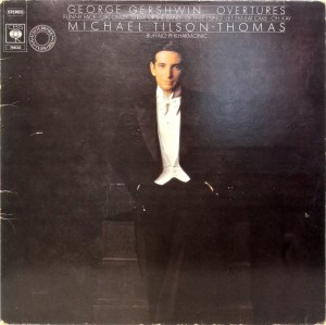 Michael Tilson Thomas Overtures  LP 76632 VG