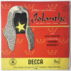 Gilbert & Sullivan - Iolanthe 2xLP LK4044 DB