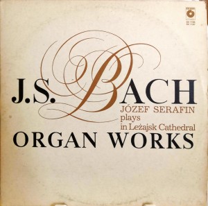 J. S. Bach Organ Works LP2 SX1186 VG