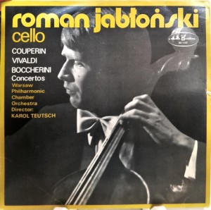 Roman Jabłoński Cello Concertos LP SX1147 VG