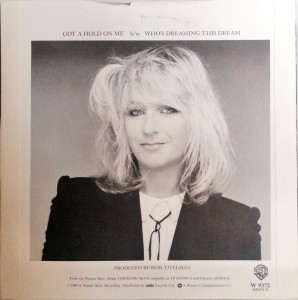 Chiristine McVie Got A Hold On Me SP W9372 EX