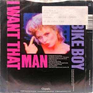 Deborah Harry I Want That Man SP CHS3369 good