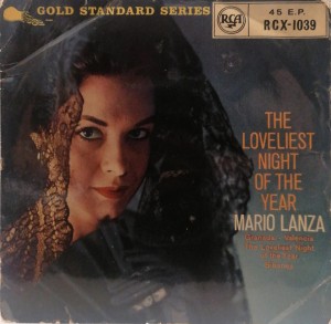 Mario Lanza The Loveliest Night Of The Year RCX1039 fair
