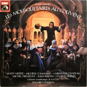 Louis Varney Les Mousquetaires Au Couvent 2LP box 2C16716361 VG