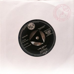 Elvis Presley  A Fool Such As I / I Need Your Love Tonight SP 45RCA1113 fair