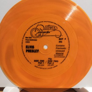 Elvis Presley 3xFlexi-disc  SP LYN14994 good