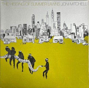 Joni Mitchell The Hissing Of Summer Lawns LP AS53018 VG++