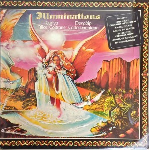 Devadip Carlos Santana, Turiya Alice Coltrane Illuminations LP S69063 EX