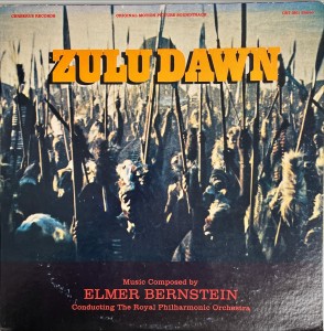 Elmer Bernstein Zulu Dawn LP CST0201 VG+