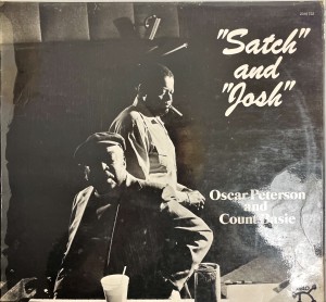 Oscar Peterson And Count Basie "Satch" And "Josh" LP 2310722 VG+