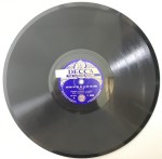 George Formby (comedian with his ukulele) Sitting on the ice in the ice rink (based on Jingle Bells) / Levi's Monkey Mike F3458 Decca