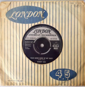 Bobby Vee Take Good Care Of My Baby SP HLG9438 Good