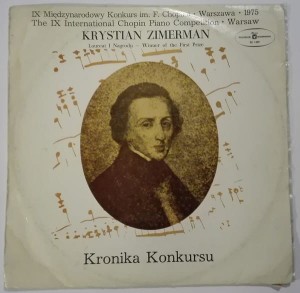 IX Konkurs im. F. Chopina (Warszawa 1975) - kronika LP VG+